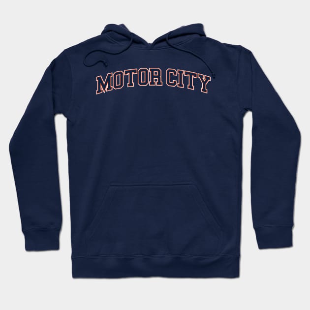 Motor City Baseball Hoodie by CC0hort